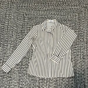 Express button down dress top